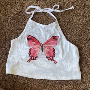 Butterfly Crop Top